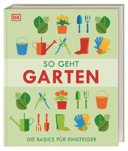 Buchcover und Innenansicht für das Buch: So geht Garten