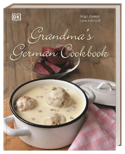 Buchcover und Innenansicht für das Buch: Heimwehküche - Lieblingsessen aus Omas Küche