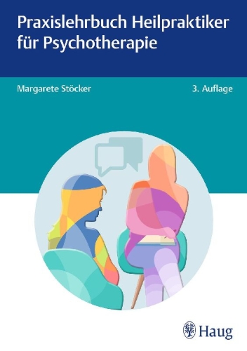 Buchcover und Innenansicht für das Buch: Praxislehrbuch Heilpraktiker für Psychotherapie