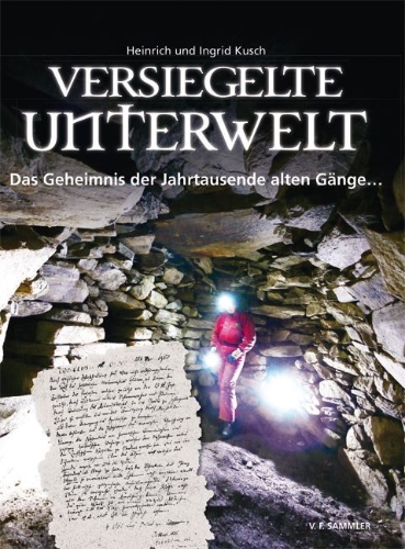 Buchcover und Innenansicht für das Buch: Versiegelte Unterwelt