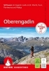 Buchcover und Innenansicht für das Buch: ROTHER Wanderführer Oberengadin. 50 Touren im Engadin rund um St. Moritz, Zuoz, Pontresina und Maloja
