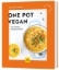 Buchcover und Innenansicht für das Buch: One Pot vegan