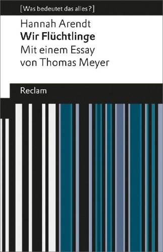 Buchcover und Innenansicht für das Buch: Wir Flüchtlinge