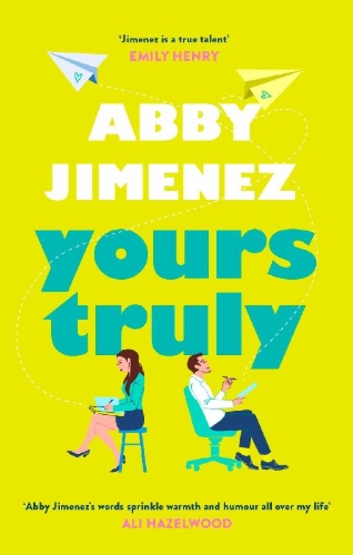 Buchcover und Innenansicht für das Buch: Yours Truly