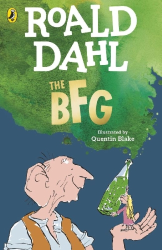 Buchcover und Innenansicht für das Buch: The BFG