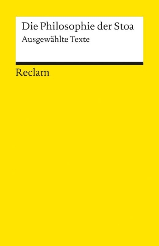 Buchcover und Innenansicht für das Buch: Die Philosophie der Stoa