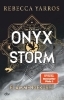 Buchcover und Innenansicht für das Buch: Onyx Storm (The Empyrean #3)