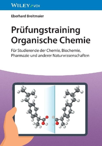 Buchcover und Innenansicht für das Buch: Prüfungstraining Organische Chemie
