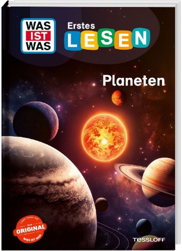 Buchcover und Innenansicht für das Buch: WAS IST WAS Erstes Lesen. Planeten