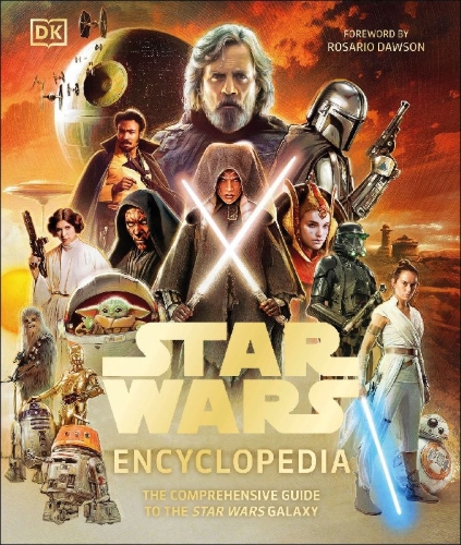 Buchcover und Innenansicht für das Buch: Star Wars Encyclopedia
