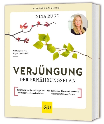 Buchcover und Innenansicht für das Buch: Verjüngung - Der Ernährungsplan