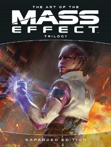 Buchcover und Innenansicht für das Buch: The Art of the Mass Effect Trilogy: Expanded Edition