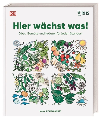 Buchcover und Innenansicht für das Buch: Hier wächst was!