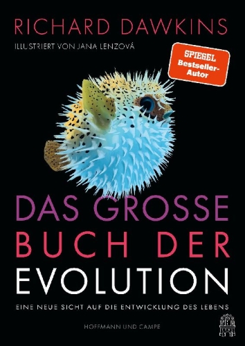 Buchcover und Innenansicht für das Buch: Das große Buch der Evolution