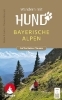 Buchcover und Innenansicht für das Buch: Wandern mit Hund Bayerische Alpen