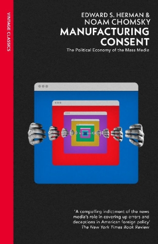Buchcover und Innenansicht für das Buch: Manufacturing Consent