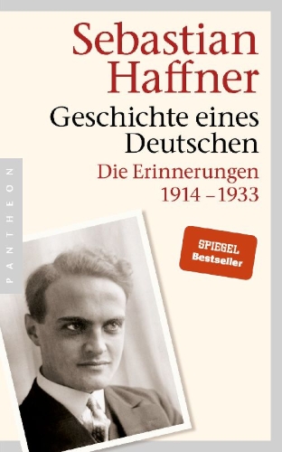 Buchcover und Innenansicht für das Buch: Geschichte eines Deutschen