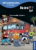 Buchcover und Innenansicht für das Buch: Die drei ??? Kids, Bücherhelden 2. Klasse, Feuerwehr-Alarm