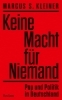 Buchcover und Innenansicht für das Buch: Keine Macht für Niemand. Pop und Politik in Deutschland