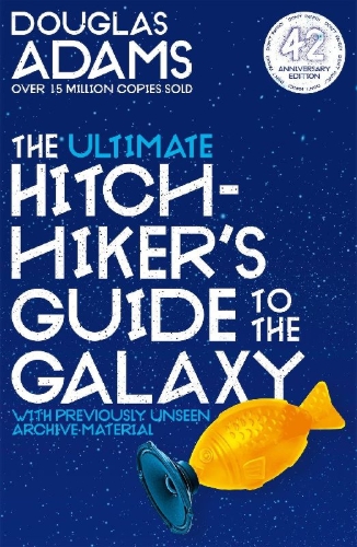 Buchcover und Innenansicht für das Buch: The Ultimate Hitchhiker's Guide to the Galaxy