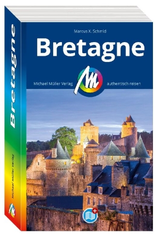 Buchcover und Innenansicht für das Buch: MICHAEL MÜLLER REISEFÜHRER Bretagne