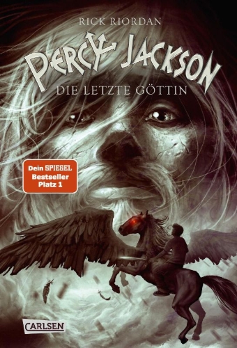 Buchcover und Innenansicht für das Buch: Percy Jackson and the Olympians - The Last Olympian