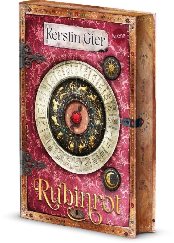 Buchcover und Innenansicht für das Buch: Liebe geht durch alle Zeiten (1). Rubinrot