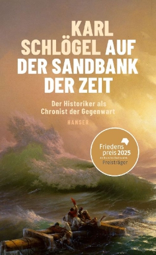 Buchcover und Innenansicht für das Buch: Auf der Sandbank der Zeit