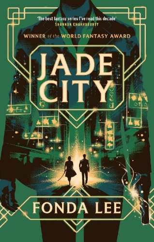 Buchcover und Innenansicht für das Buch: Jade City