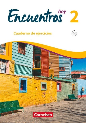 Buchcover und Innenansicht für das Buch: Encuentros Hoy Band 2 - Cuaderno de ejercicios mit Audios online