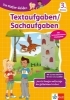 Buchcover und Innenansicht für das Buch: Die Mathe-Helden Textaufgaben 3. Klasse