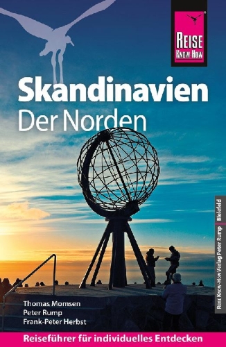 Buchcover und Innenansicht für das Buch: Reise Know-How Reiseführer Skandinavien - der Norden