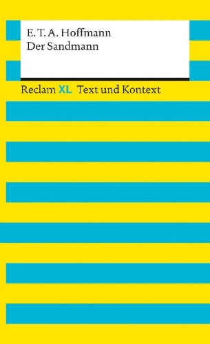 Buchcover und Innenansicht für das Buch: Der Sandmann. Textausgabe mit Kommentar und Materialien