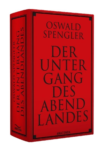 Buchcover und Innenansicht für das Buch: Der Untergang des Abendlandes