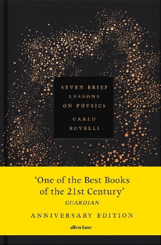 Buchcover und Innenansicht für das Buch: Seven Brief Lessons on Physics. Anniversary Edition