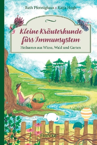 Buchcover und Innenansicht für das Buch: Kleine Kräuterkunde fürs Immunsystem