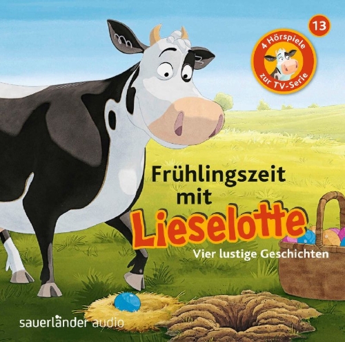 Buchcover und Innenansicht für das Buch: Frühlingszeit mit Lieselotte