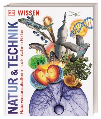 Buchcover und Innenansicht für das Buch: Wissen. Natur & Technik