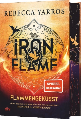 Buchcover und Innenansicht für das Buch: Iron Flame (The Empyrean 2)
