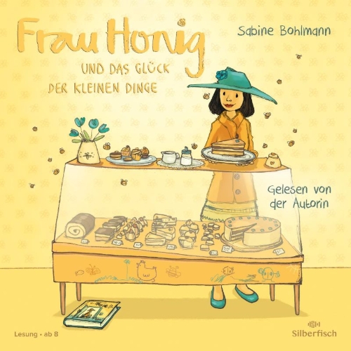 Buchcover und Innenansicht für das Buch: Frau Honig 02. Und das Glück der kleinen Dinge