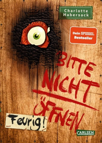 Buchcover und Innenansicht für das Buch: Bitte nicht öffnen 4: Feurig!