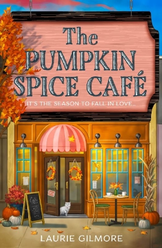 Buchcover und Innenansicht für das Buch: The Pumpkin Spice Café