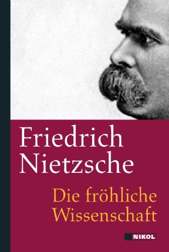 Buchcover und Innenansicht für das Buch: Die fröhliche Wissenschaft