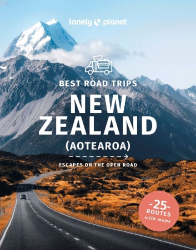 Buchcover und Innenansicht für das Buch: Lonely Planet Best Road Trips New Zealand