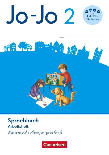 Buchcover und Innenansicht für das Buch: Jo-Jo Sprachbuch 2. Schuljahr - Allgemeine Ausgabe 2024 - Arbeitsheft in Lateinischer Ausgangsschrift
