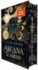 Buchcover und Innenansicht für das Buch: Arcana Academy 1