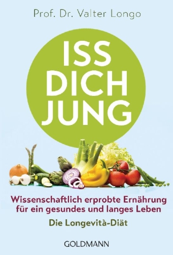 Buchcover und Innenansicht für das Buch: La dieta della longevità