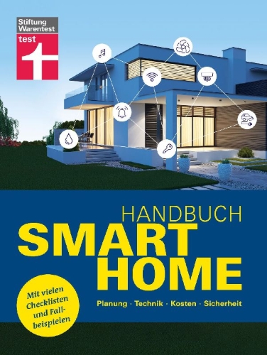 Buchcover und Innenansicht für das Buch: Handbuch Smart Home