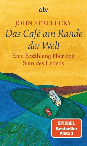 Buchcover und Innenansicht für das Buch: The Why Are You Here Cafe