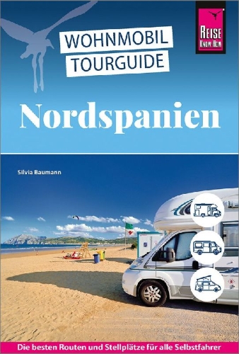Buchcover und Innenansicht für das Buch: Reise Know-How Wohnmobil-Tourguide Nordspanien
